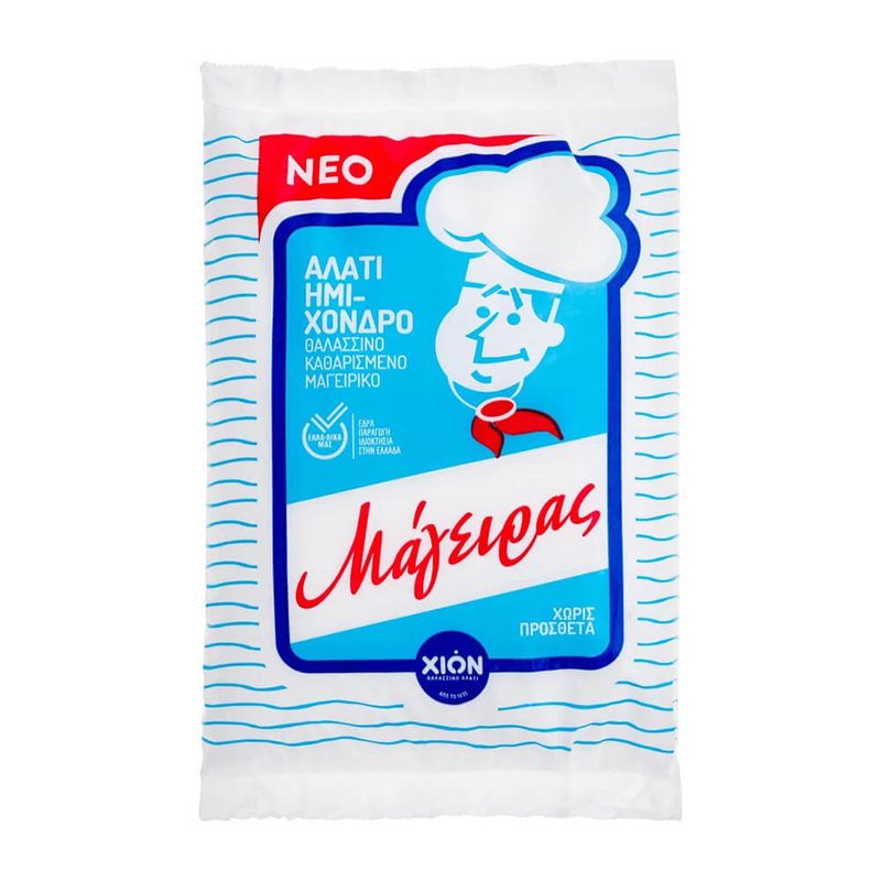 ΧΙΩΝ αλάτι ημίχονδρο μαγειρας 1kg – Χιών