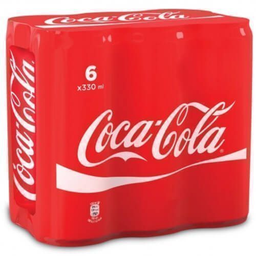 COCA COLA αναψυκτικό original 6x330ml – Αναψυκτικά