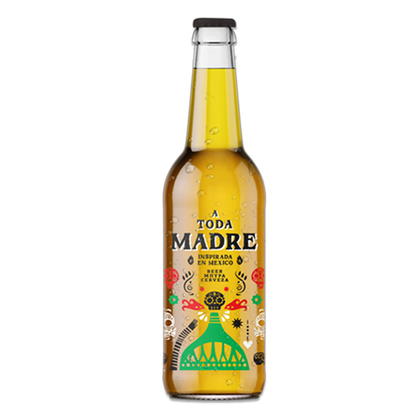 A TODA MADRE μπίρα γυάλινη φιάλη 330ml – Μπύρες