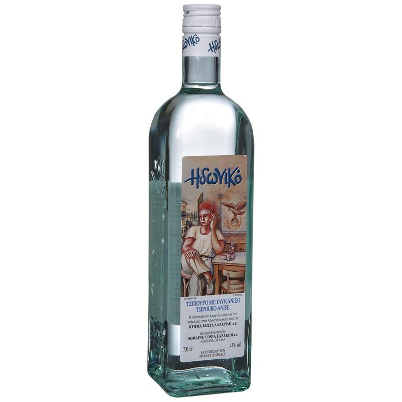 ΗΔΩΝΙΚΟ τσίπουρο με γλυκάνισο 700ml – Ηδωνικό – Ποτά