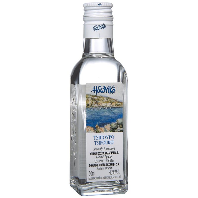 ΗΔΩΝΙΚΟ τσίπουρο χωρίς γλυκάνισο 50ml – Ηδωνικό – Ποτά