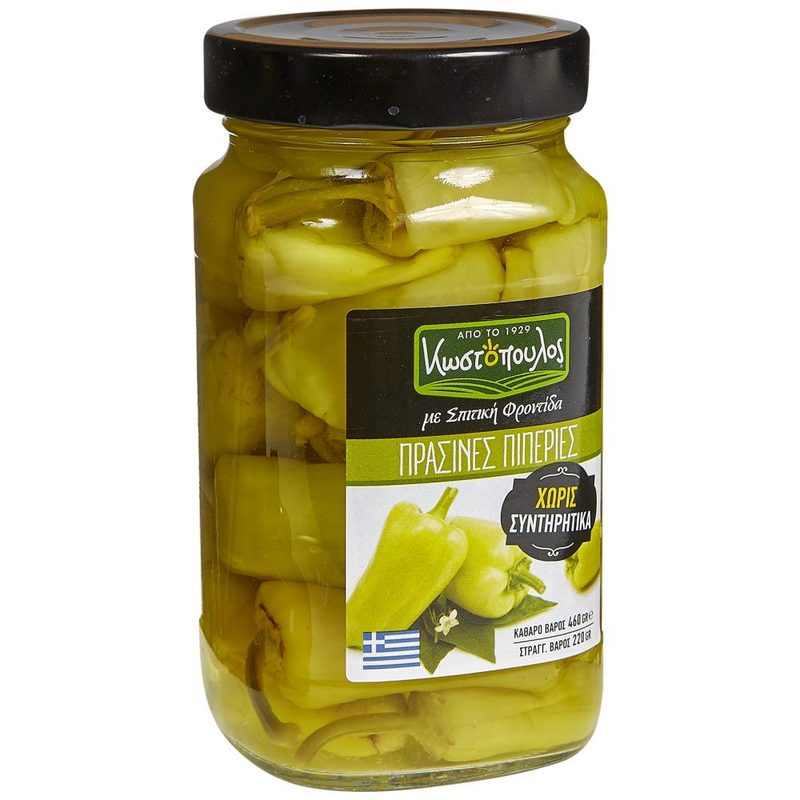 ΚΩΣΤΟΠΟΥΛΟΣ πιπεριές 460gr – Κωστόπουλος – Τρόφιμα Μακράς Συντήρησης