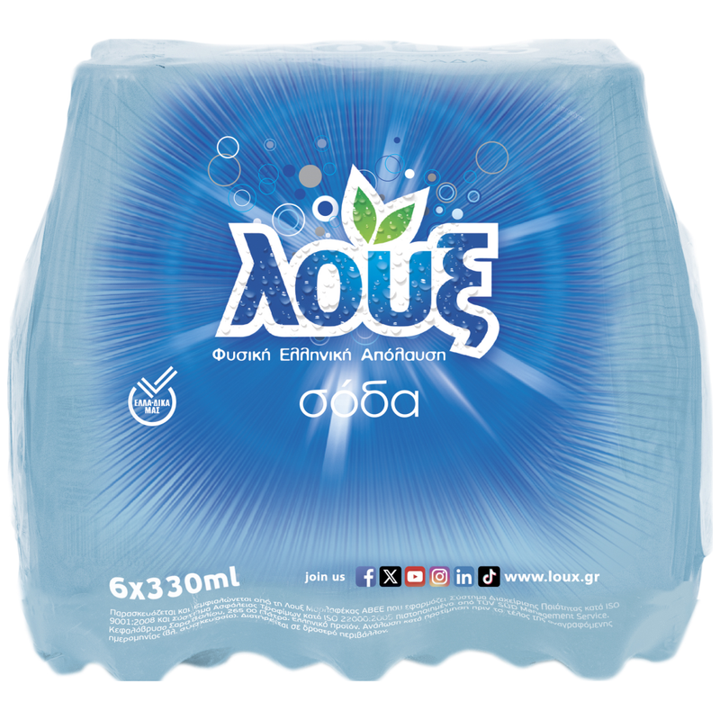 ΛΟΥΞ αναψυκτικό σόδα 6x330ml – Αναψυκτικά