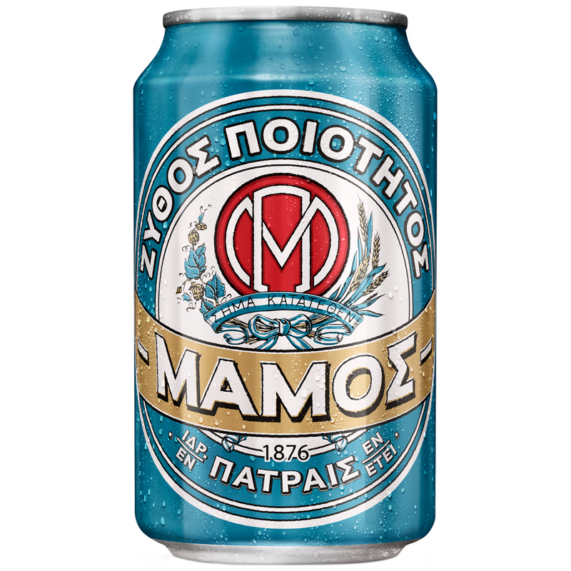 ΜΑΜΟΣ μπύρα κουτί 330ml – Μάμος – Μπύρες