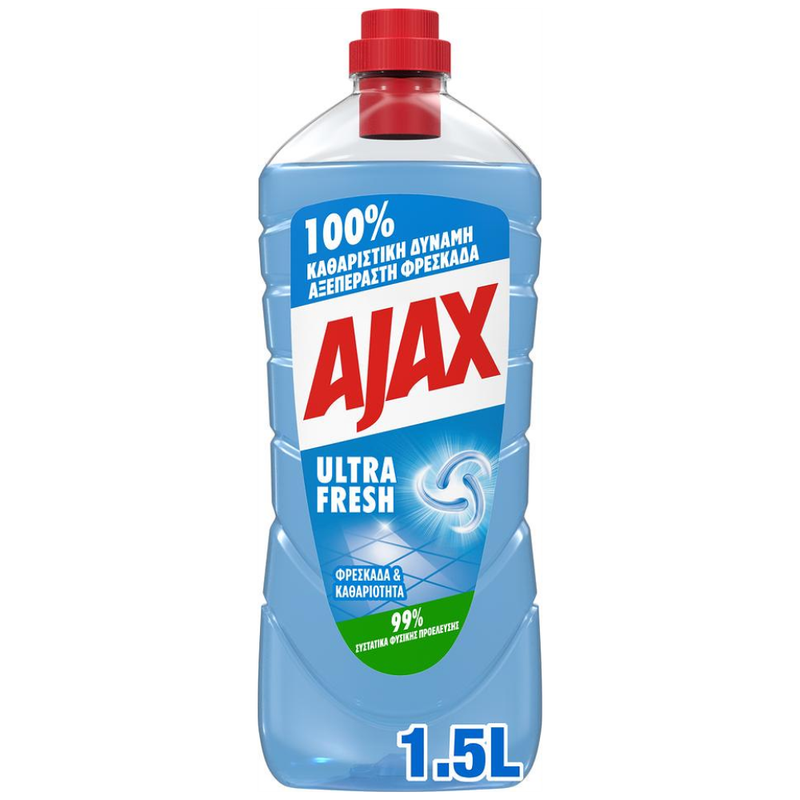 AJAX Ultra υγρό καθαριστικό Fresh 1.5lt – Καθαριστικά Επιφανειών