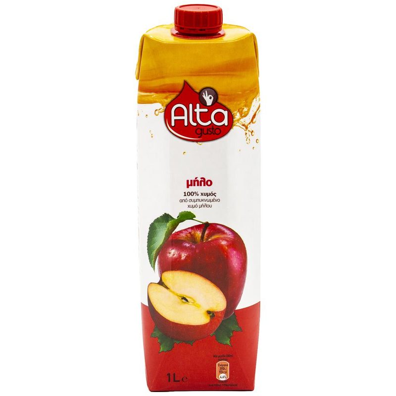 ALTA Gusto χυμός μήλο 1lt – Χυμοί