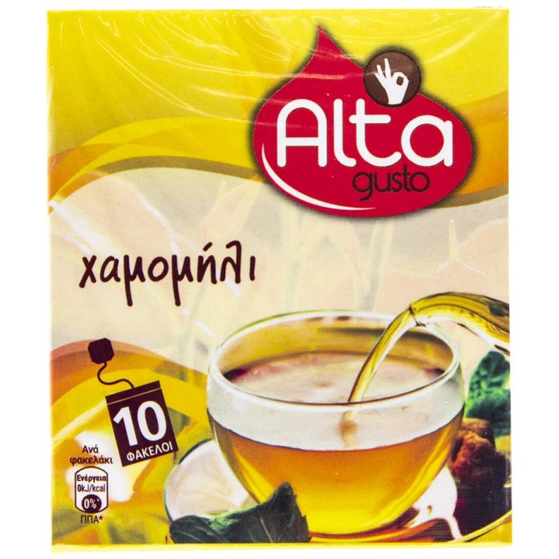 ALTA Gusto χαμομήλι 10τεμ – Τσάι