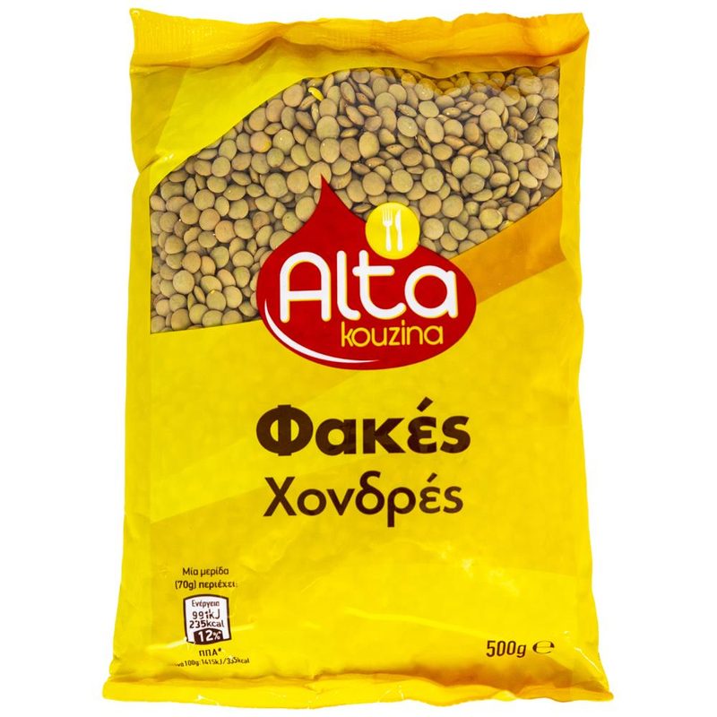 ALTA Kouzina φακές χονδρές 500gr – Όσπρια