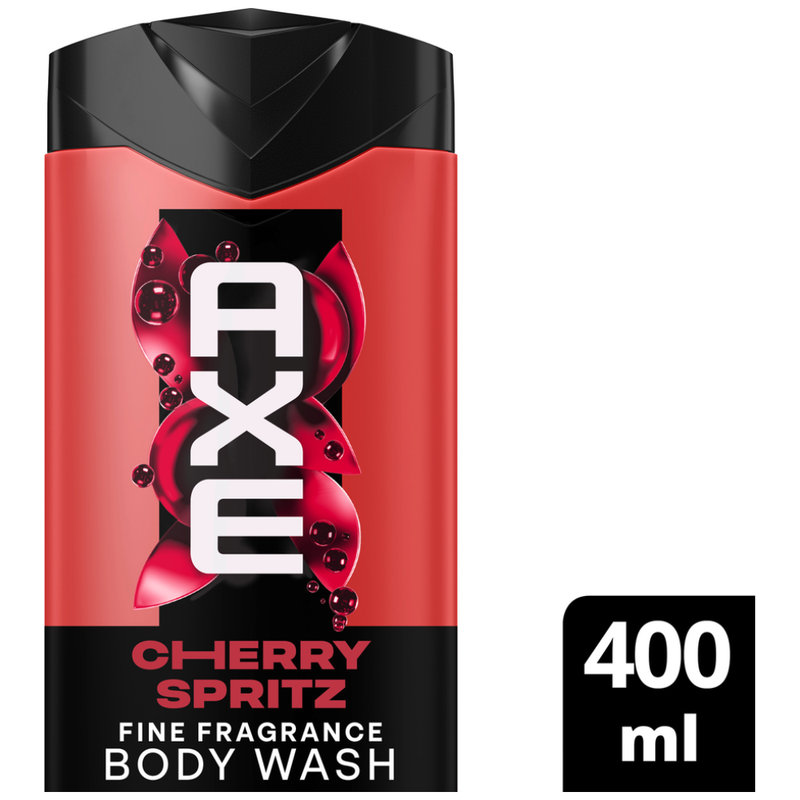 AXE αφρόλουτρο gel Cherry Fizz 400ml – Αφρόλουτρα
