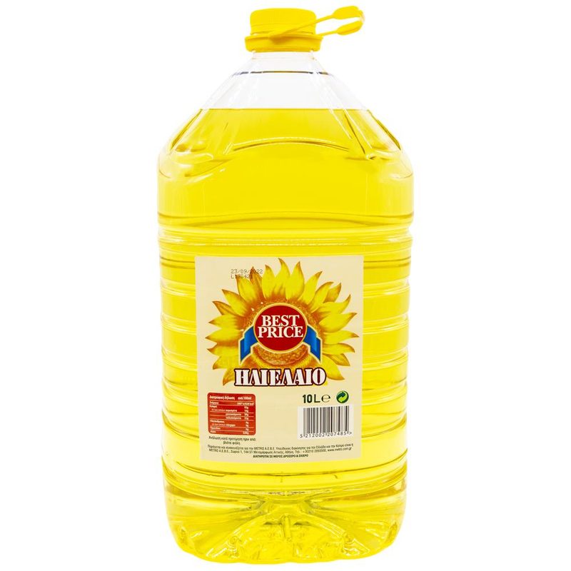 BEST PRICE ηλιέλαιο 10lt – Σπορέλαιο