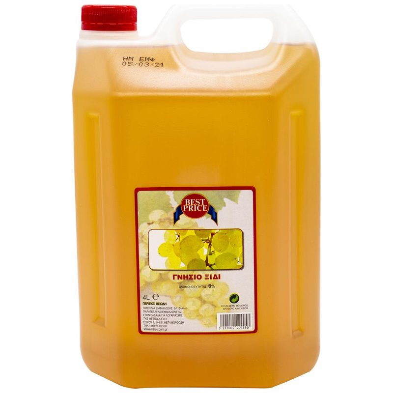 BEST PRICE ξίδι λευκό 4lt