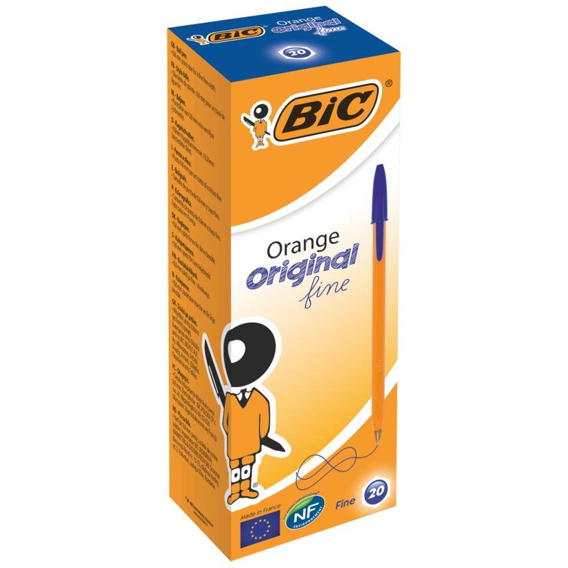 BIC στυλό διαρκείας Orange μπλε 20τεμ