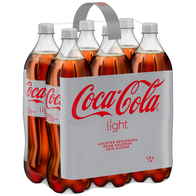 COCA COLA αναψυκτικό Light 6x1,5lt – Αναψυκτικά