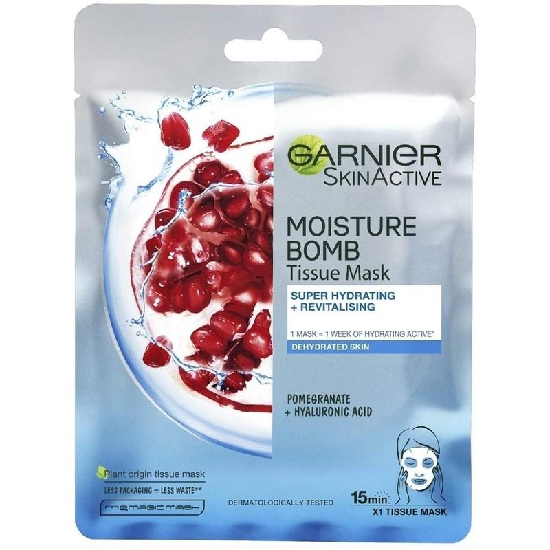 GARNIER μάσκα προσώπου moisture bomb 32gr – Καθαριστικά Προσώπου