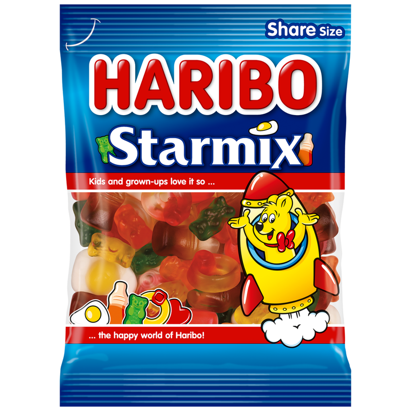 HARIBO ζελεδάκια starmix 200gr – Καραμέλες, Γλειφιτζούρια και Τσίχλες