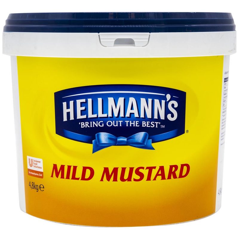 HELLMANN'S μουστάρδα 4,8kg – Σάλτσες και Dressings