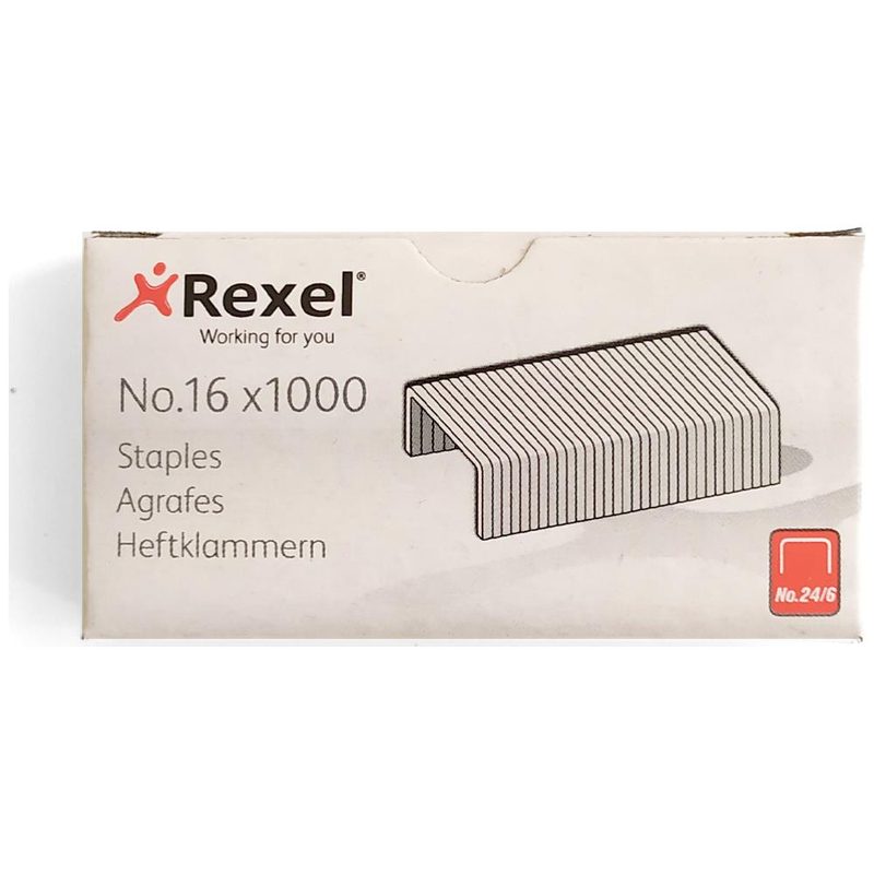 REXEL σύρματα για συρραπτική μηχανή No24/6 1000τεμ – Σύρματα Συρραπτικού
