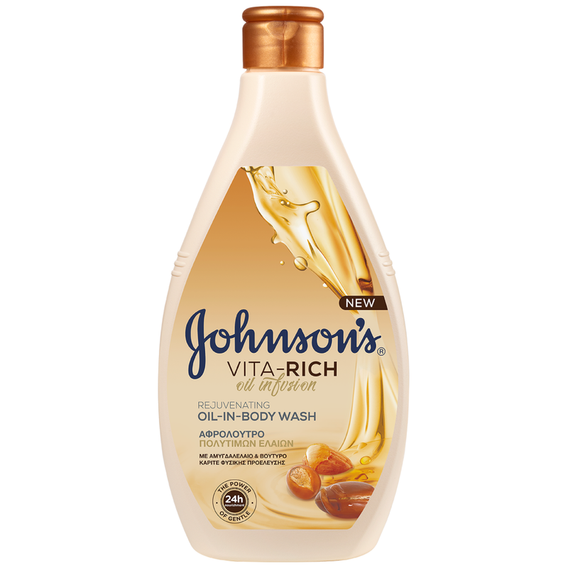 JOHNSON'S αφρόλουτρο oil infusion 400ml – Αφρόλουτρα