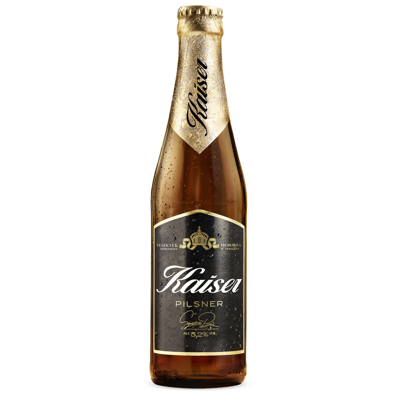 KAISER PILSNER μπίρα φιάλη 330ml – Μπύρες