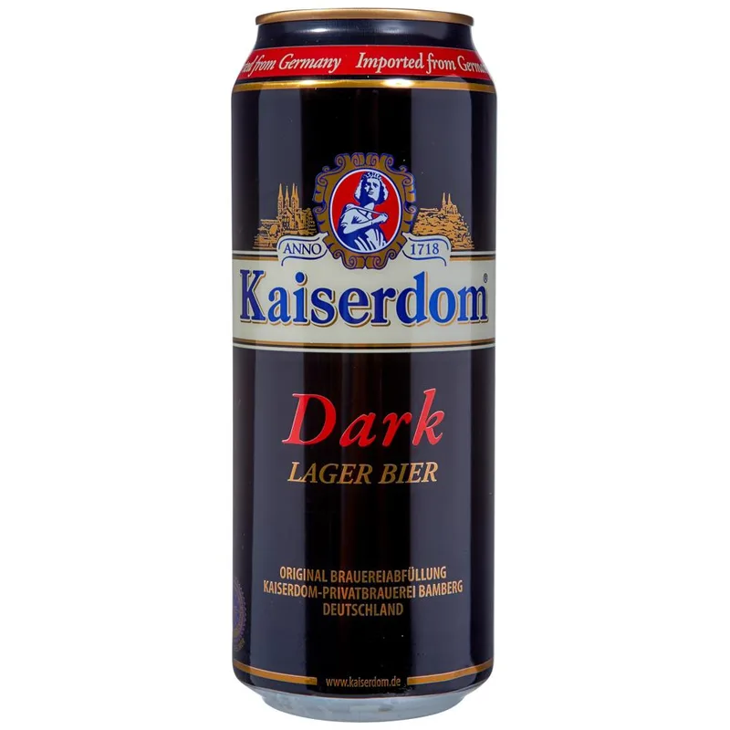 KAISERDOM μπίρα dark κουτί 500ml – Μπύρες