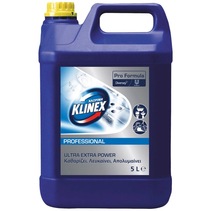 KLINEX χλωρίνη professional ultra 5lt – Καθαριστικά Μπάνιου