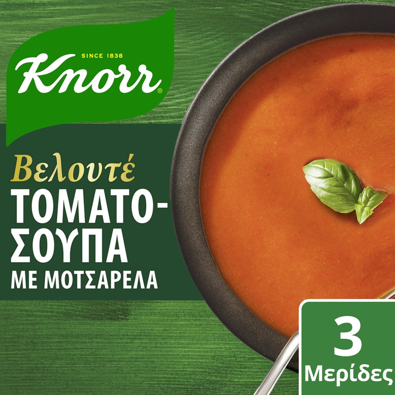 KNORR quick soup τοματόσουπα με μοτσαρέλα 96gr – Τρόφιμα Μακράς Συντήρησης