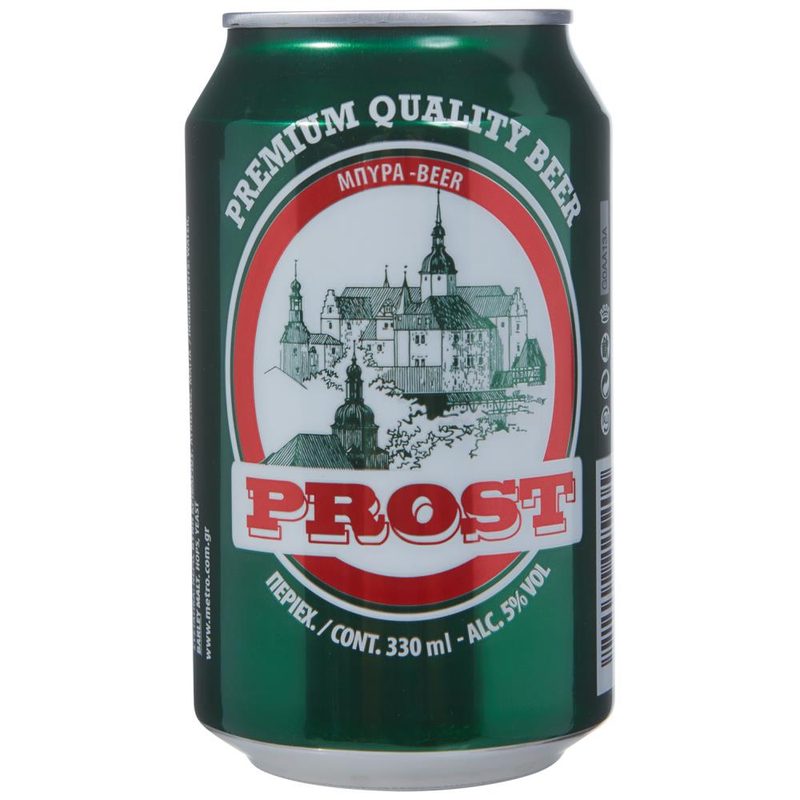PROST μπύρα κουτί 330ml – Μπύρες