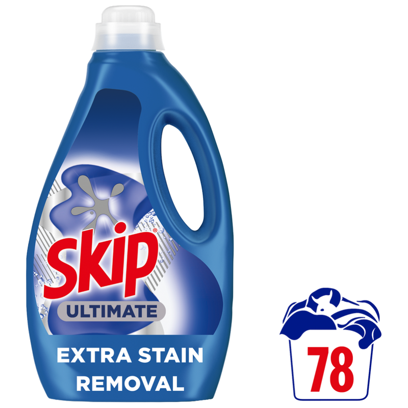 SKIP υγρό απορρυπαντικό πλυντηρίου ρούχων ultimate extra stain remover 78μεζ 3,50lt – Απορρυπαντικά Ρούχων