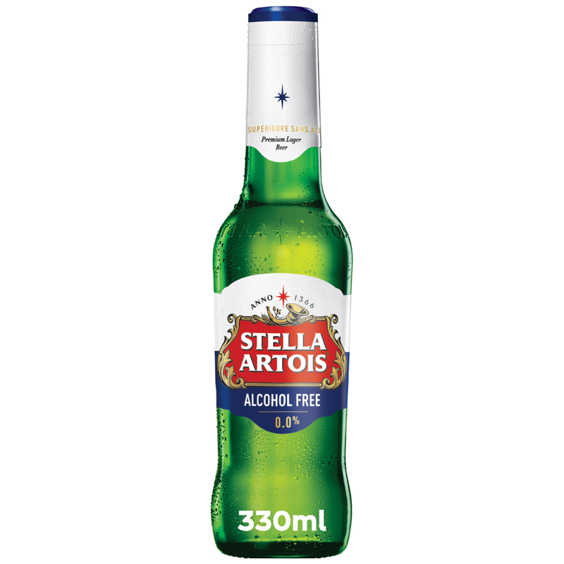 STELLA ARTOIS μπίρα φιάλη 0.0% 330ml – Μπύρες