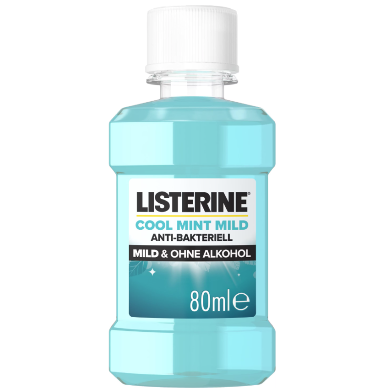LISTERINE στοματικό διάλυμα cool mint mild 80ml – Στοματικά Διαλύματα
