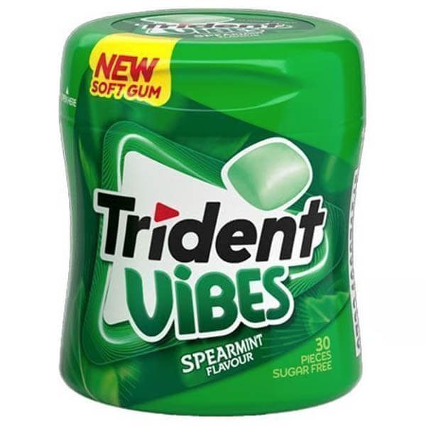 TRIDENT τσίχλες vibes δυόσμος 6x70.2gr – Καραμέλες, Γλειφιτζούρια και Τσίχλες