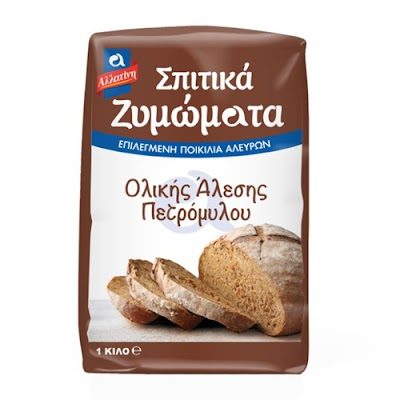 ΑΛΛΑΤΙΝΗ αλεύρι ολικής άλεσης πετρόμυλου 1kg – Αλλατίνη
