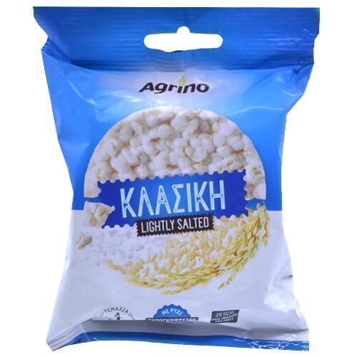 AGRINO ρυζογκοφρέτα κλασική 28gr – Αλμυρά Snacks