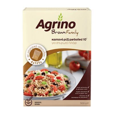 AGRINO ρύζι καστανό 10' 500gr