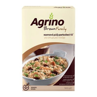 AGRINO ρύζι καστανό 10' 500gr