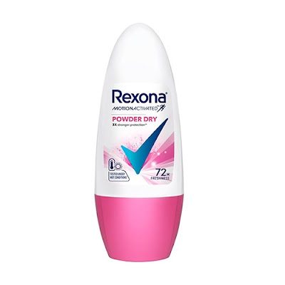 REXONA αποσμητικό σώματος roll-on powder dry 45ml – Αποσμητικά