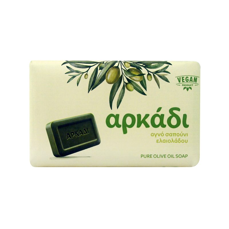 ΑΡΚΑΔΙ σαπούνι αγνού ελαιολάδου 150gr – Αρκάδι – Προϊόντα Καθαρισμού Σώματος