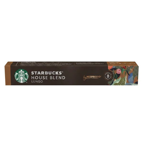STARBUCKS καφές σε κάψουλες espresso house blend συμβατές με μηχανή Nespresso 10τεμ – Κάψουλες Καφέ και Ροφημάτων
