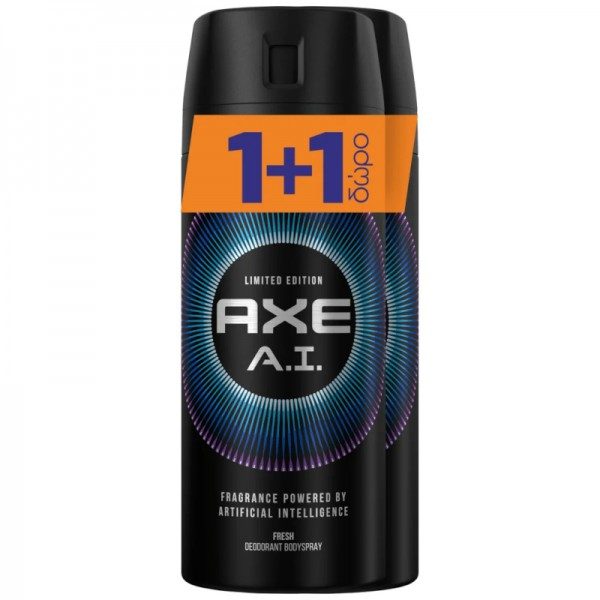 AXE αποσμητικό σώματος spray A.I. 2x150ml – Αποσμητικά