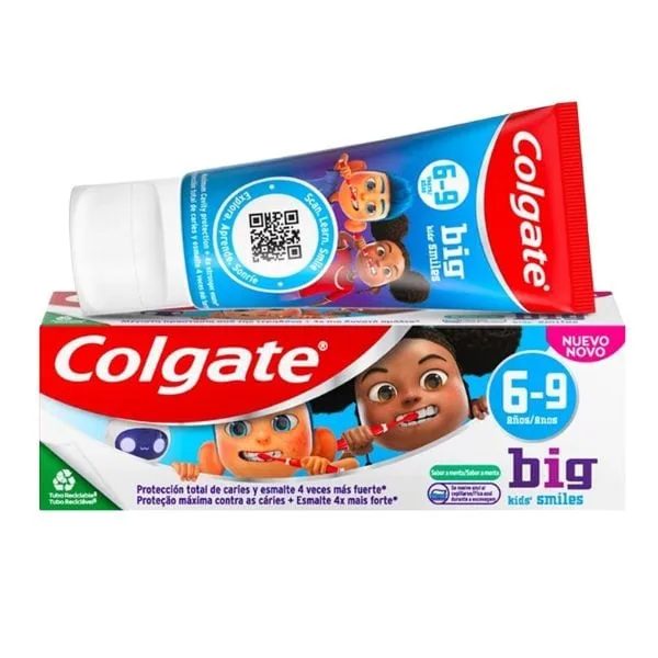COLGATE οδοντόκρεμα παιδική 6-9 ετών μέντα 50ml – Προϊόντα Παιδικού και Βρεφικού Βουρτσίσματος Δοντιών