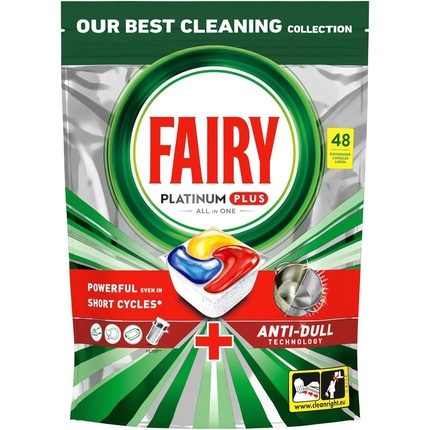 FAIRY ταμπλέτες πλυντηρίου πιάτων platinum lemon 48τεμ – Απορρυπαντικά Πλυντηρίου Πιάτων