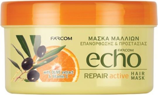 FARCOM Echo μάσκα μαλλιών repair 250ml – Μάσκες Μαλλιών