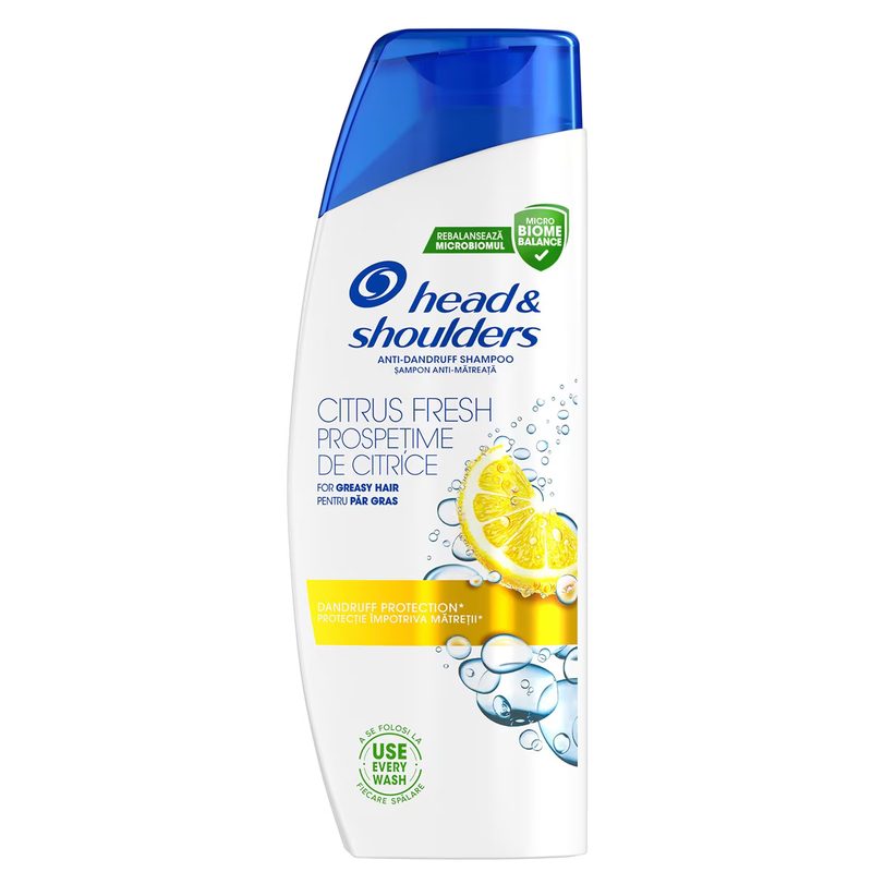 HEAD και SHOULDERS σαμπουάν Citrus Fresh 330ml