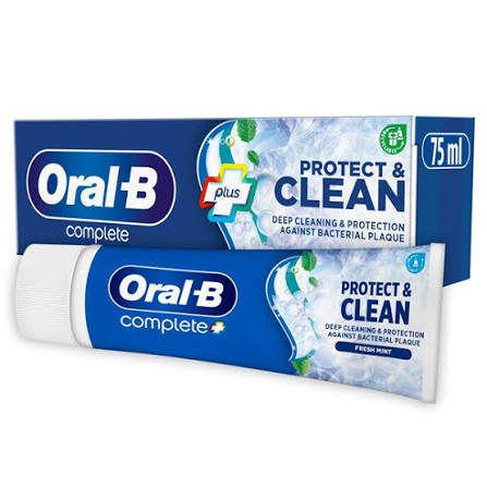 ORAL-B οδοντόκρεμα protect και clean 75ml – Οδοντόκρεμες