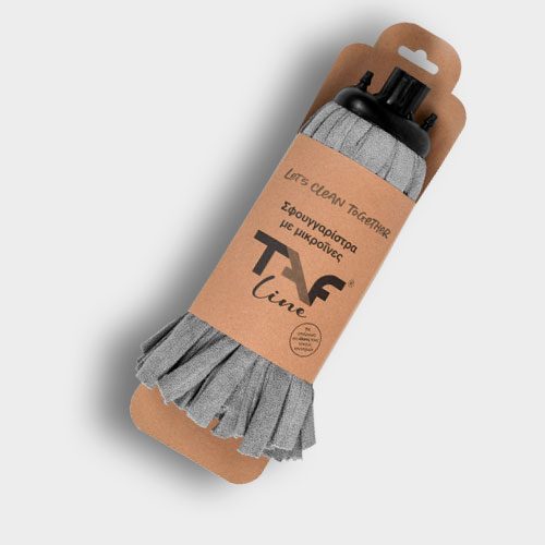 TAF LINE σφουγγαρίστρα microfiber λωρίδες 1τεμ – Είδη για Σκούπισμα και Σφουγγάρισμα