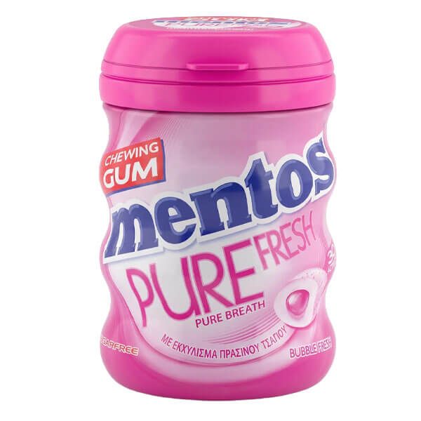 MENTOS τσίχλες pure fresh bubble fresh 6x60gr – Καραμέλες, Γλειφιτζούρια και Τσίχλες