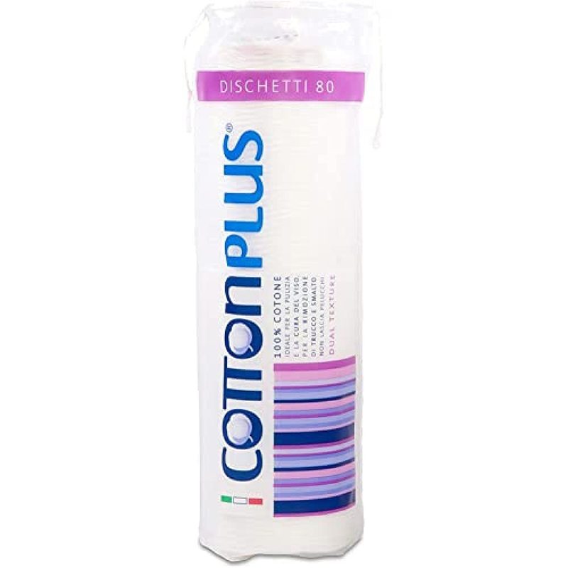 COTTON PLUS δίσκοι ντεμακιγιάζ 80τεμ – Βαμβάκι