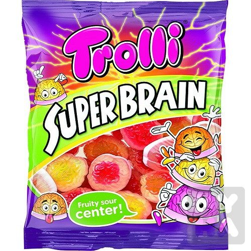 TROLLI ζαχαρωτά super brain 100gr – Καραμέλες, Γλειφιτζούρια και Τσίχλες