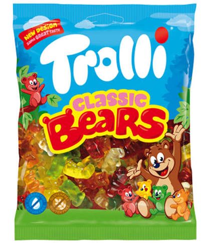 TROLLI ζαχαρωτά classic bears 100gr – Καραμέλες, Γλειφιτζούρια και Τσίχλες