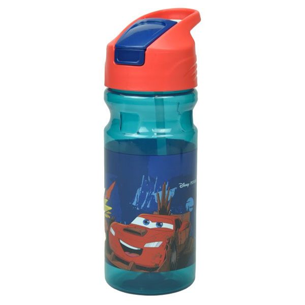 CARS παγούρι πλαστικό με καλαμάκι 500ml – Παιδικά Παγούρια